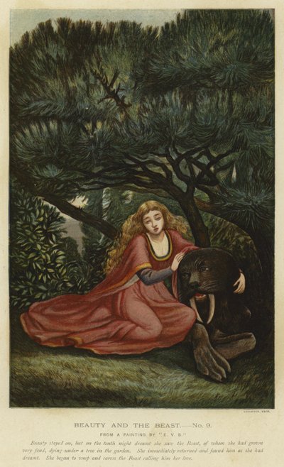 Scène de La Belle et la Bête - Eleanor Vere Boyle